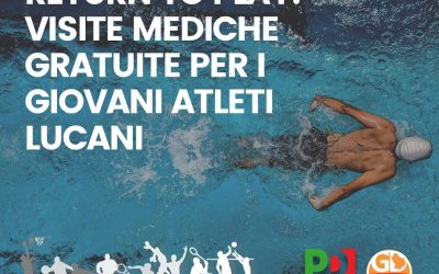 PD Basilicata: “Return to play” sia gratuito per i giovani atleti lucani
