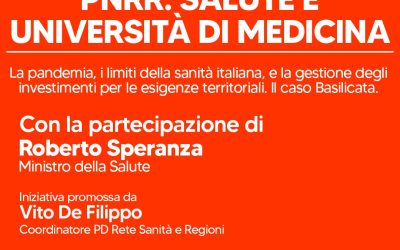 Agorà Democratiche: PNRR, salute e università di medicina