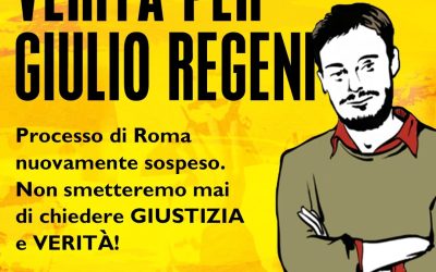 GD Basilicata: ancora nessuna verità per Giulio Regeni