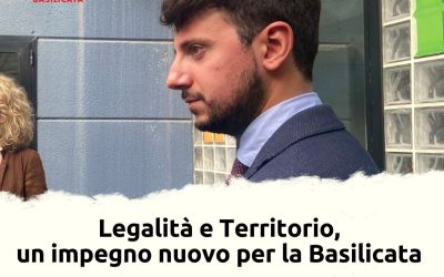 La Regina (PD): legalità e territorio, un impegno nuovo per la Basilicata