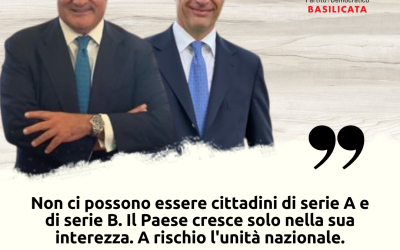 Margiotta e Sabina: “Autonomia differenziata, l’unità nazionale a rischio frantumazione”.